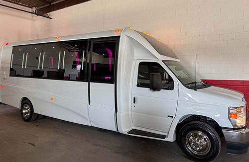 party bus exterior